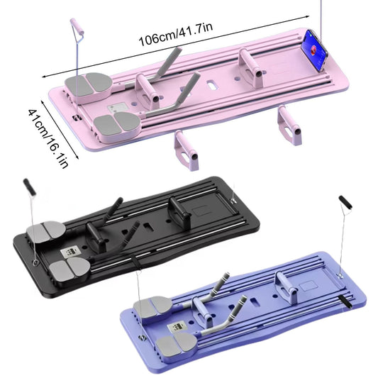 Tabla de Pilates Compacta para Entrenamiento en Casa | Reformer