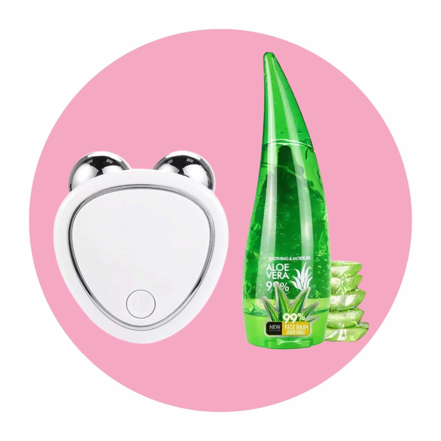 Masajeador Facial de Microcorriente • Reafirma y Tonifica