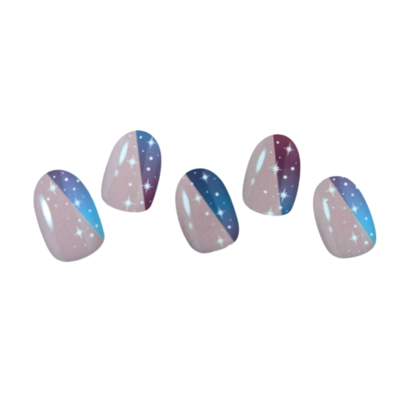 Sticky Nails – Uñas Adhesivas Tipo Gel con Luz LED - E009