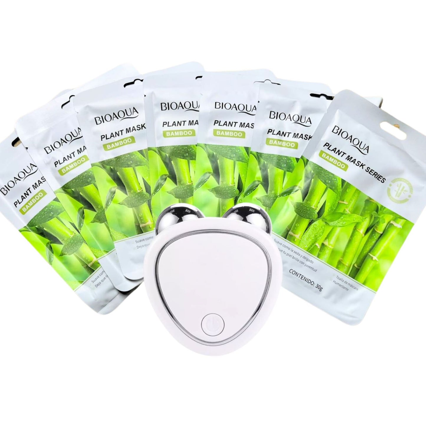 Masajeador Facial de Microcorriente • Reafirma y Tonifica