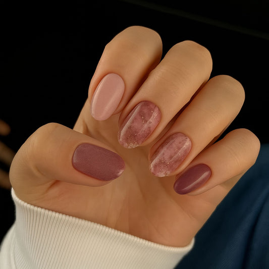 Sticky Nails – Uñas Adhesivas Tipo Gel con Luz LED - H004