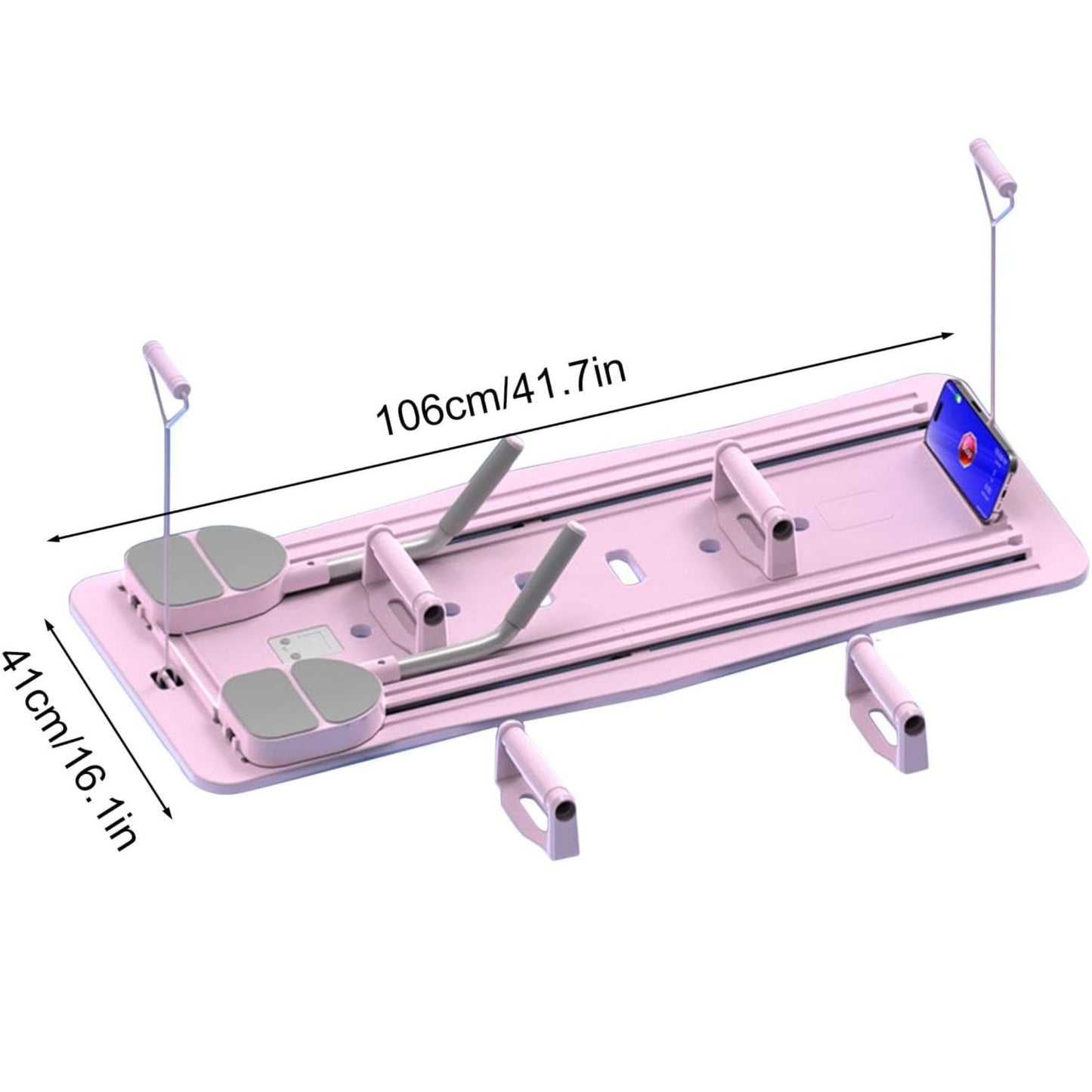 Tabla de Pilates Compacta para Entrenamiento en Casa | Reformer