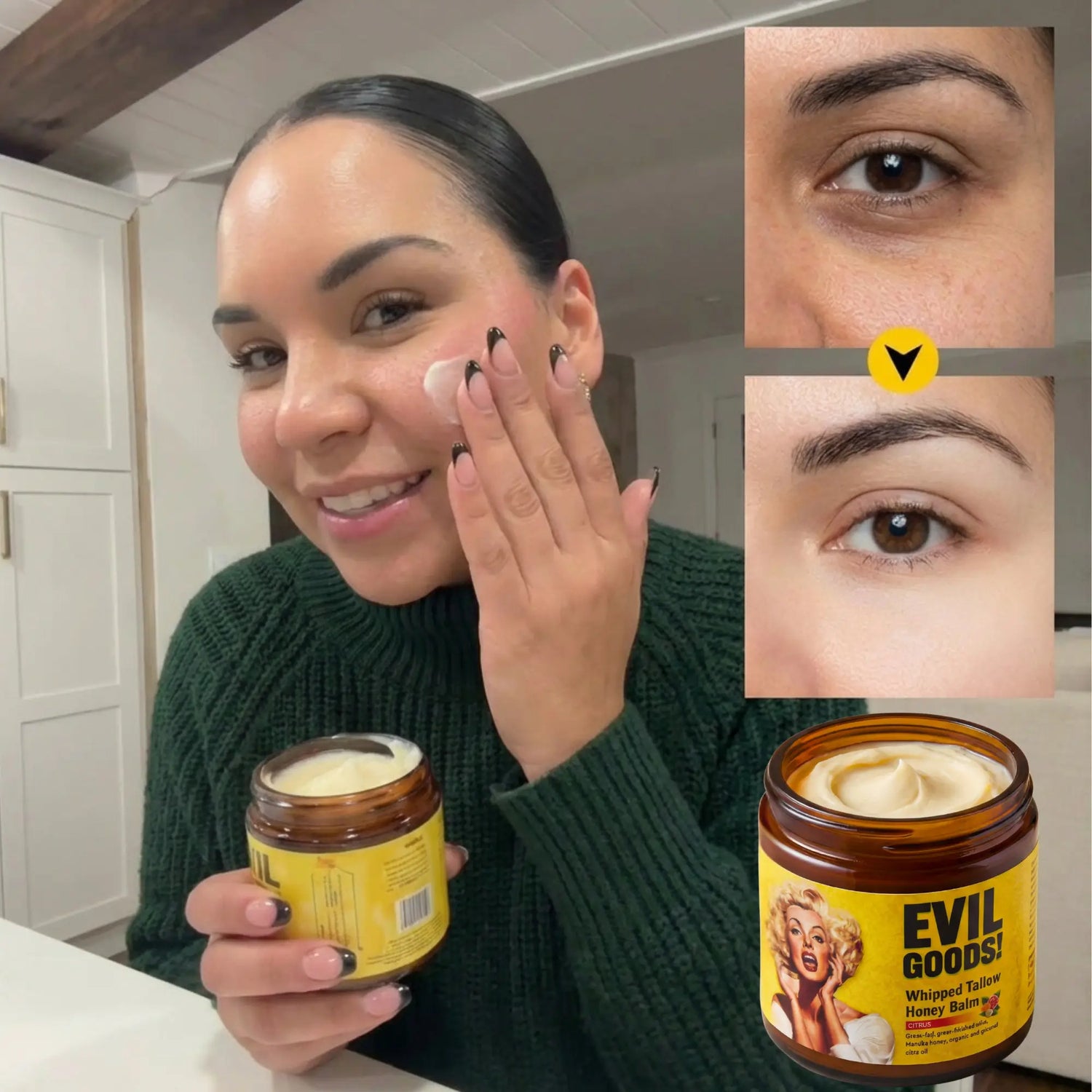 EVIL GOODS - Crema de Sebo de Res y Miel de Manuka (50g) – BI-Shop