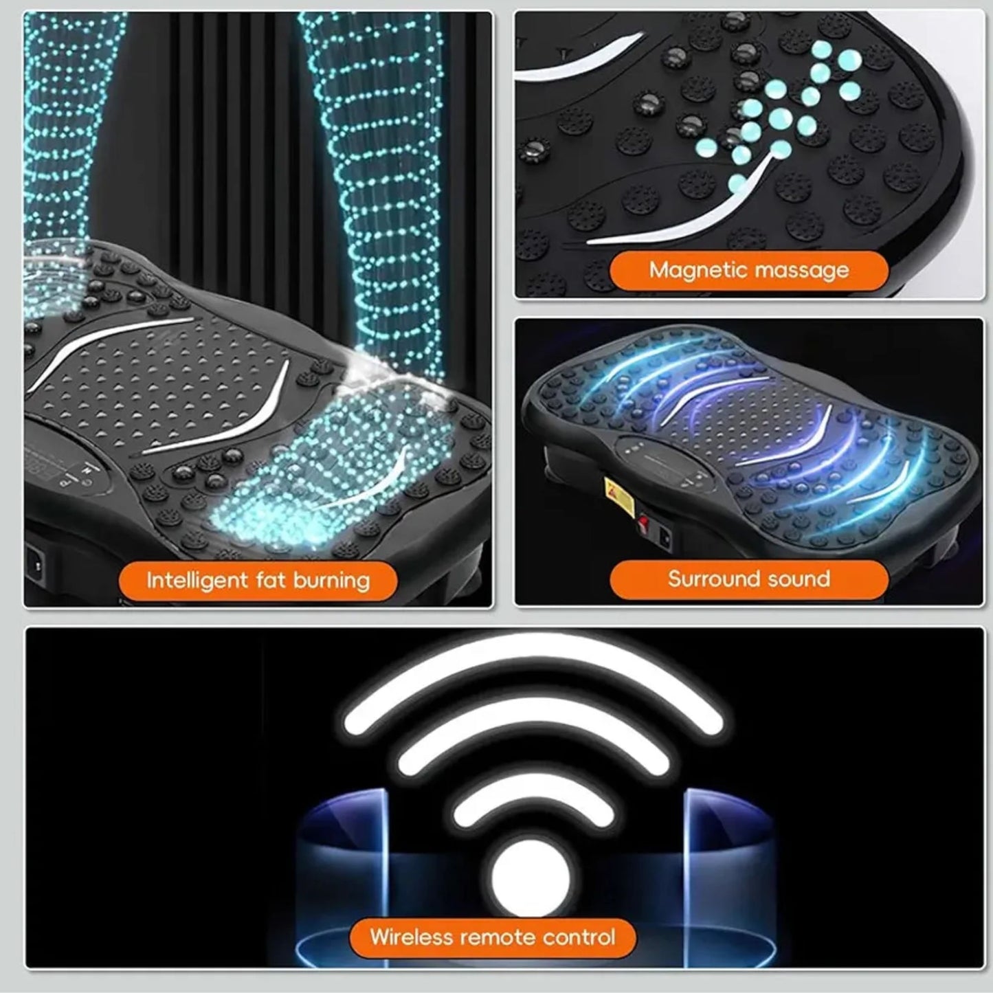 PLATAFORMA VIBRATORIA PARA EJERCITAR EL CUERPO