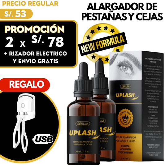 Serum UPLASH Alargamiento de Pestañas y Cejas - 30ml