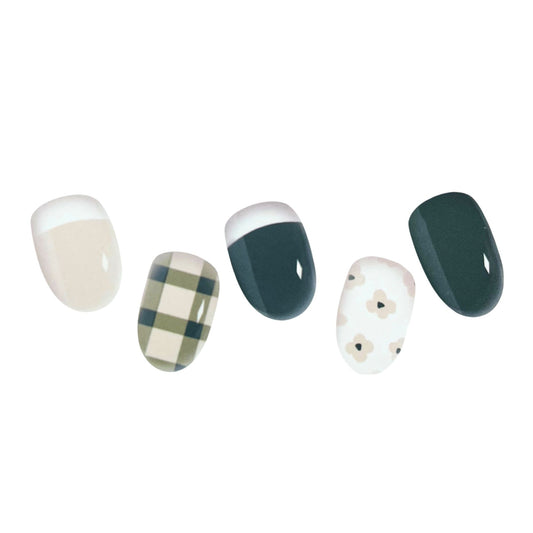 Sticky Nails – Uñas Adhesivas Tipo Gel con Luz LED - H010