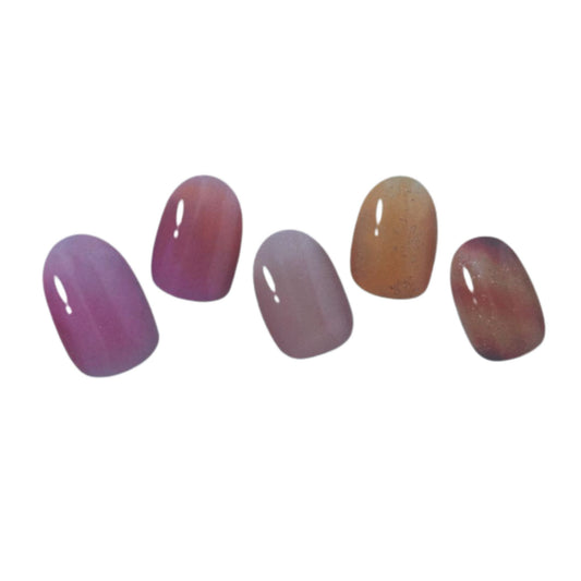 Sticky Nails – Uñas Adhesivas Tipo Gel con Luz LED - E004