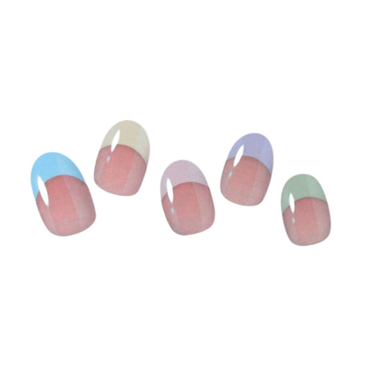 Sticky Nails – Uñas Adhesivas Tipo Gel con Luz LED - E010